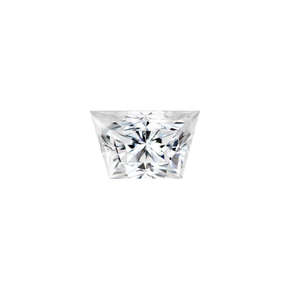 Forever One 0.50CTW DEW Trapezoid Near-Colorless Brilliant Cut Moissanite