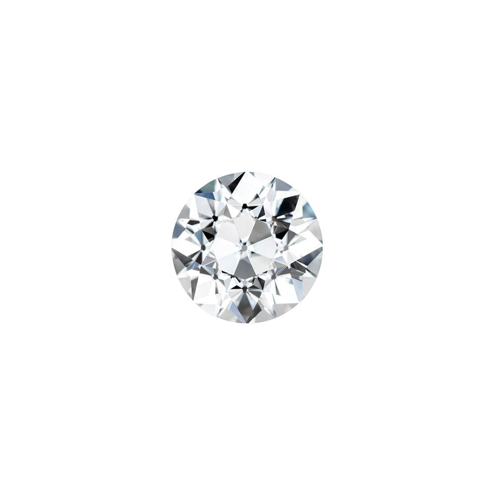 Forever One 0.37CTW DEW Round Near-Colorless Old European Cut Moissanite