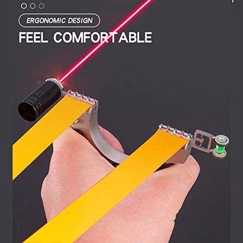 Powerful and accurate professional laser slingshot