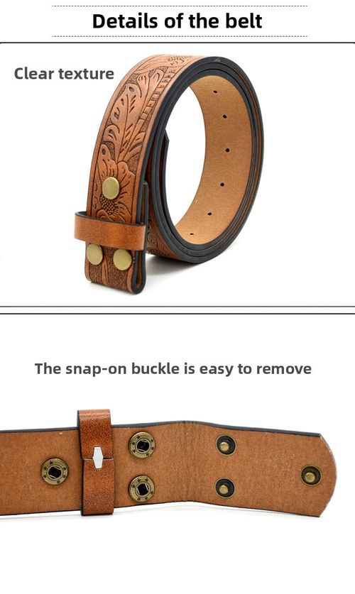 Stealth Utility Belt with Hidden Knife - Punk Style Tactical Belt for Men