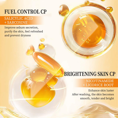 Orange Exfoliating Gel - Gentle Peeling Gel for Face & Body | Brightening & Smoothing Skin Care
