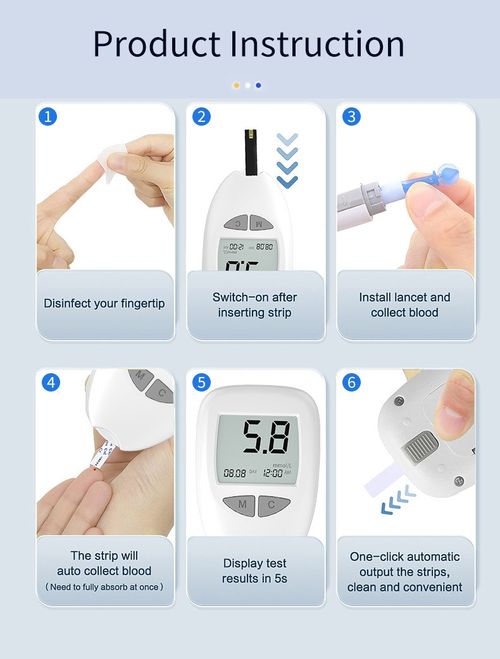 5-second sugar testing, stay one step ahead, enjoy health——blood glucose meter