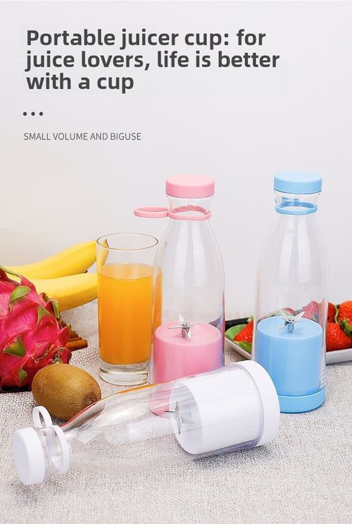 Bar-Quality Smoothies in 40s - Portable Travel Blender with USB Charge