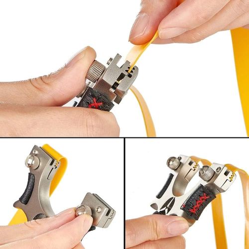 Powerful and accurate professional laser slingshot