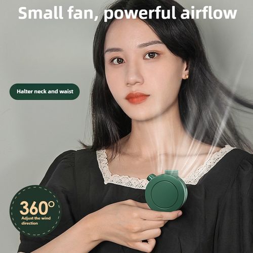 Clip-On Bladeless Fan -Portable UsB Charging, 360° Cool Breeze