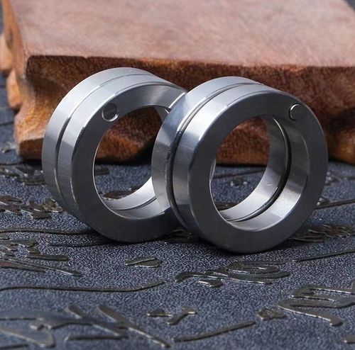 Titanium Steel Folding Brass Knuckle Duster Ring - Elite Tactical Edition