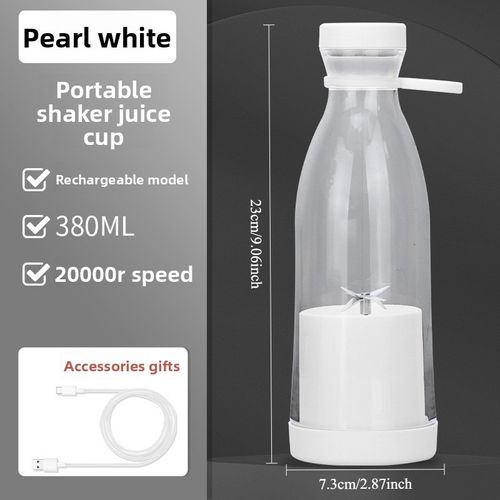 Bar-Quality Smoothies in 40s - Portable Travel Blender with USB Charge