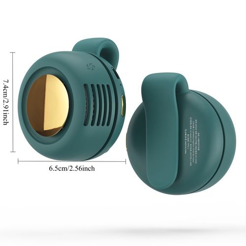 Clip-On Bladeless Fan -Portable UsB Charging, 360° Cool Breeze