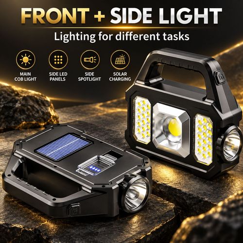 Solar Rechargeable Portable Work Light
