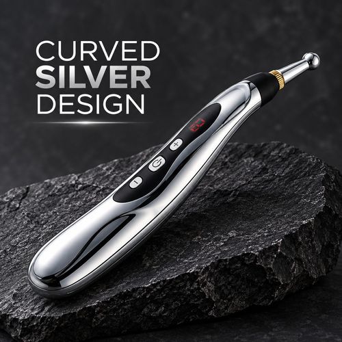 Rechargeable Electronic Massage Pen - 5 Head Types