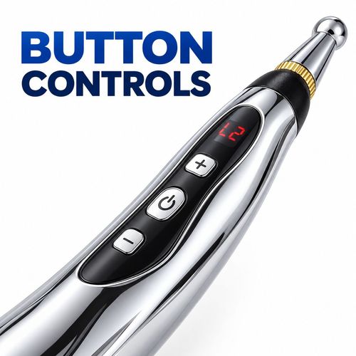 Rechargeable Electronic Massage Pen - 5 Head Types