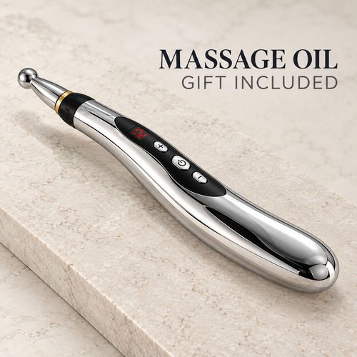 Rechargeable Electronic Massage Pen - 5 Head Types