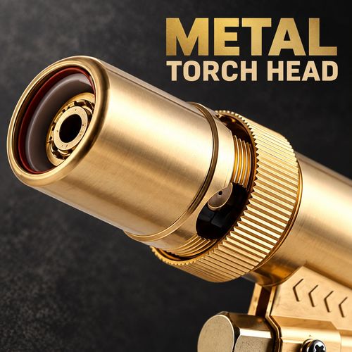 Electronic-Ignition Gas Torch Head