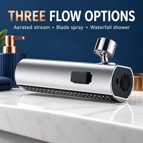 3-Mode Waterfall Faucet Attachment