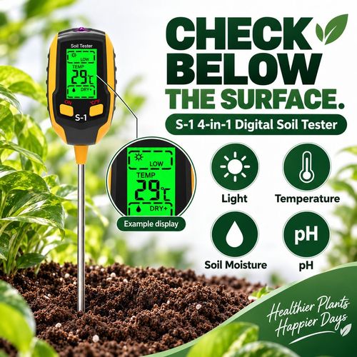 S-1 4-in-1 Digital Soil Tester