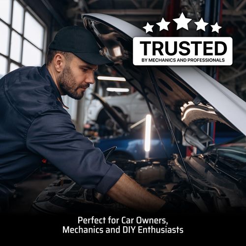 Head Gasket Tester Kit | Complete Combustion Leak Test Tool For Cars Trucks SUVs In Ghana, Universal Radiator Adapter, Over 100 Tests With Detection Fluid