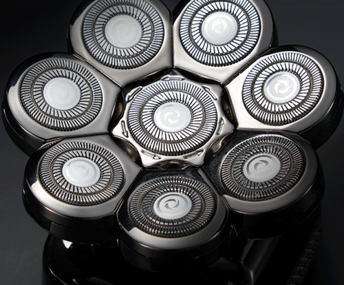 Eight-head haircutting tool