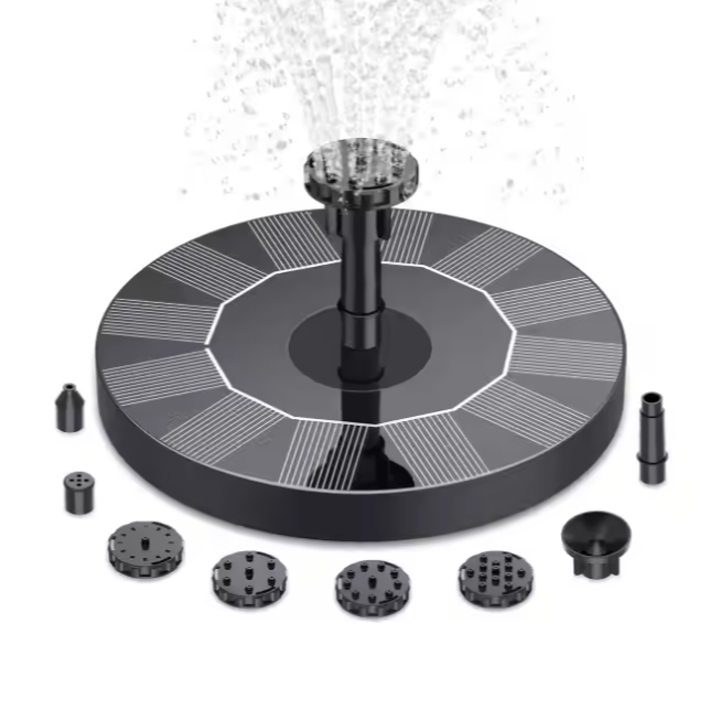 Solar powered fountain