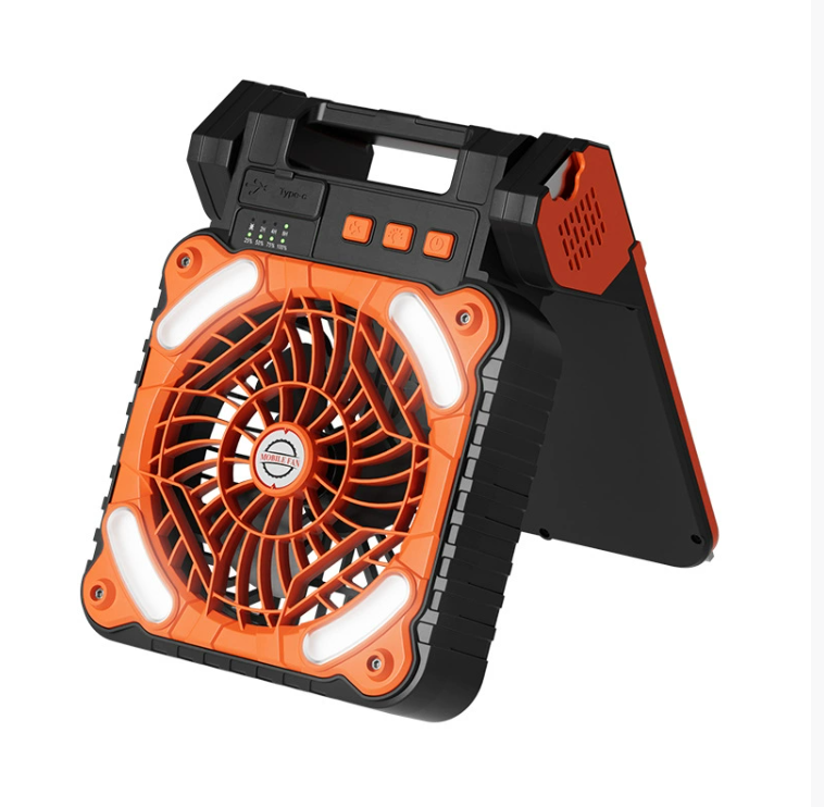 Portable Multifunctional Camping Solar Fan