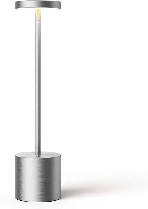 NEW Design Cordless Led Table Lamp Modern Wireless Rechargeable Touch Dimming Portable Restaurant Lights Luxury Desk Table Lamps 33 sales