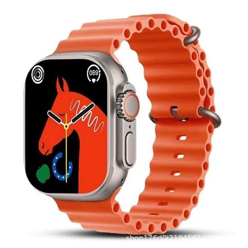 49MM AMOLED Smart Watch： with Aluminum Alloy Case, Bluetooth Calling, NFC Access, ECG & SpO₂ Health Monitoring, Wireless Charging