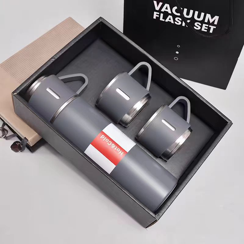 500ml Stainless Steel Vacuum Insulated Tumbler Set with Bonus Cup - Keeps Drinks Hot & Cold