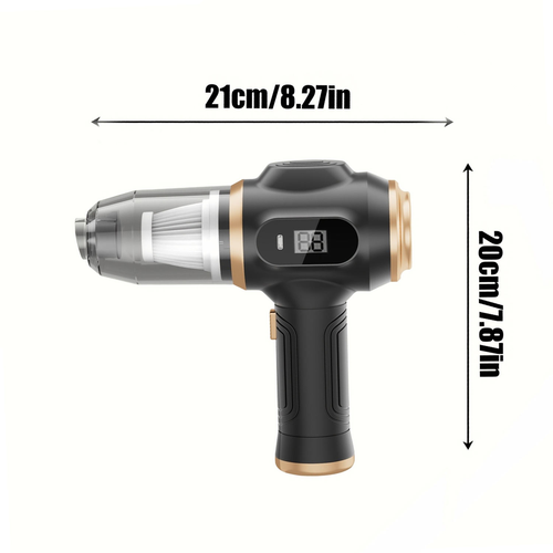 High-power handheld vacuum cleaner