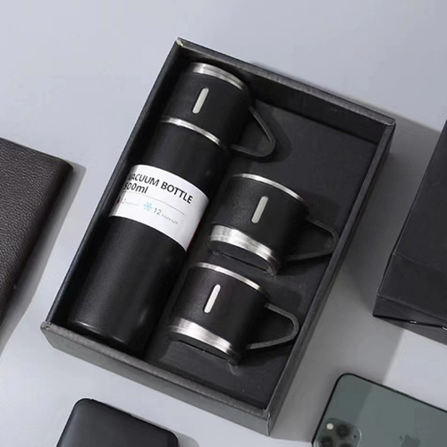 500ml Stainless Steel Vacuum Insulated Tumbler Set with Bonus Cup - Keeps Drinks Hot & Cold