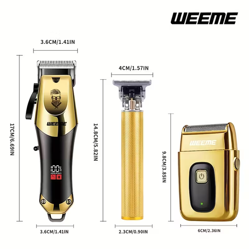 Luxury Rechargeable Hair Trimmer Kit
