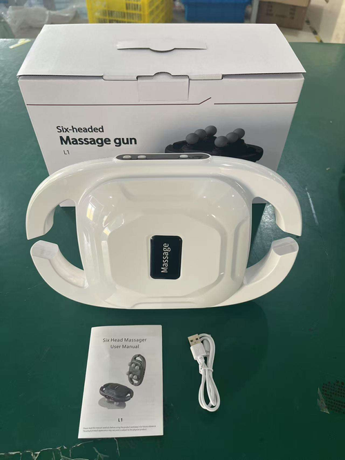 12-Headed LCD Display Massage Gun