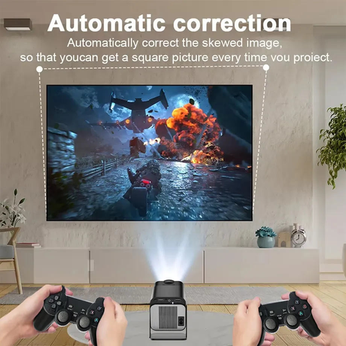 HCS350MAX Projector: Gaming + AI Voice, Total Entertainment.