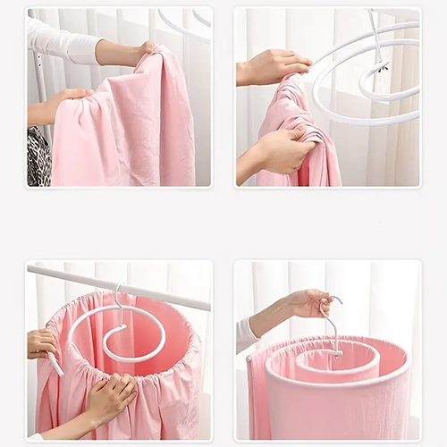 spiral clothes drying rack