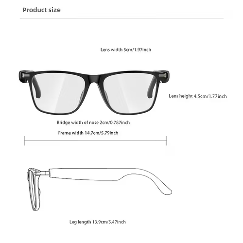 Smart Bluetooth Glasses