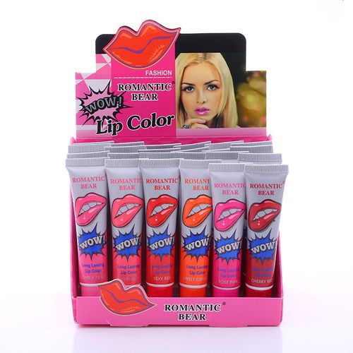 Hot-Selling Peel-Off Lip Gloss Set - 3D Plumping, Vibrant Colors, Long-Lasting & Smudge-Proof, Water & Sweat Resistant, Natural Ingredients, Gentle on Skin, 6 Mixed Shades