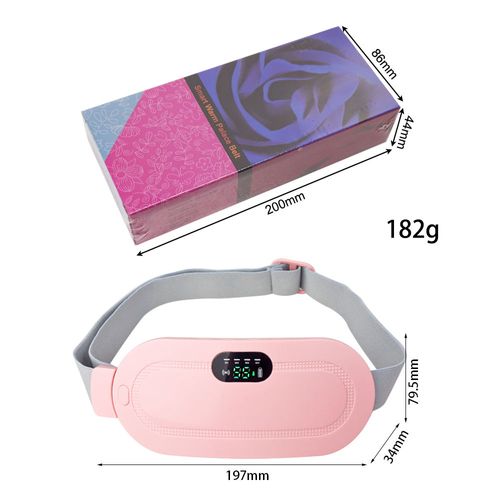 Intelligent Abdominal Heating Belt for Womb Care - Heats to Warm the Womb, Relieves Uterine Cold & Menstrual Cramps, a Must-Have for Period Pain Relief | Gently Stimulates Abdominal Acupoints, Portable with Skin-Friendly Material