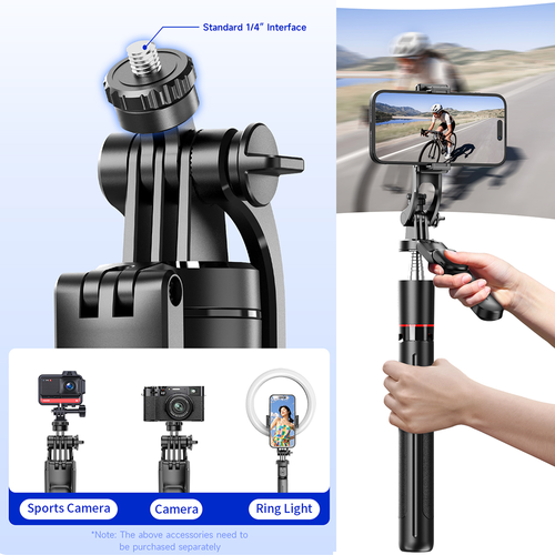Bluetooth Extra-Long Extension Selfie Stick