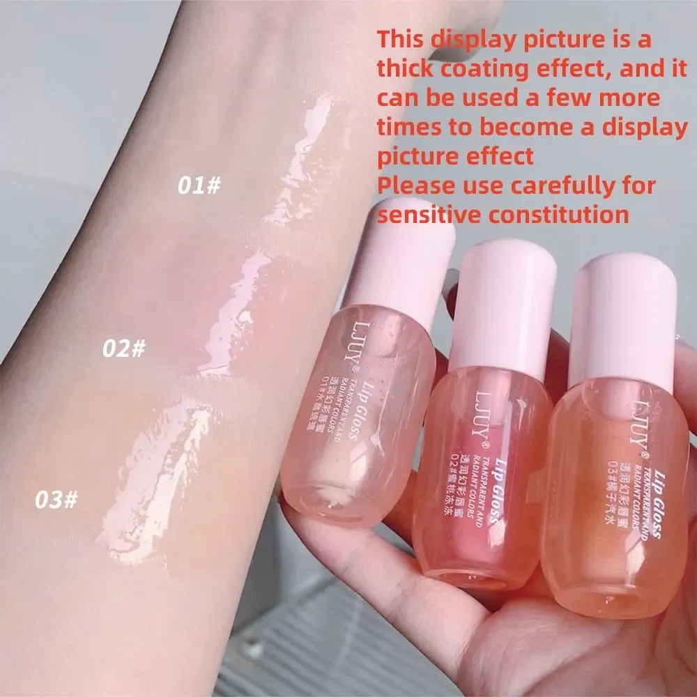 3 or 4 Piece Moisturizing Hydrating Lip Oil Set, Lip Care Set, Glossy Transparent Lip Balm for Smoother-Looking Lips, Unisex GLOBAL PICKS