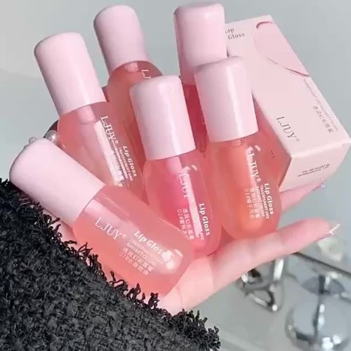 3 or 4 Piece Moisturizing Hydrating Lip Oil Set, Lip Care Set, Glossy Transparent Lip Balm for Smoother-Looking Lips, Unisex GLOBAL PICKS