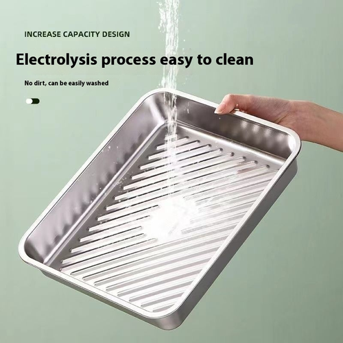 stainless steel lidded plate