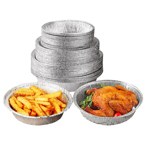 Round Aluminum Foil Tray