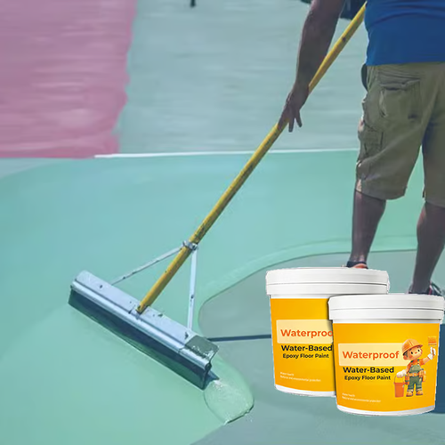 Waterproof Water-Based Epoxy Floor Paint（Buy 1 Get 1 Free）
