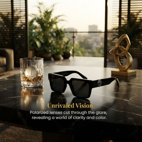 Men's Vintage Oversized Polarized Sunglasses
