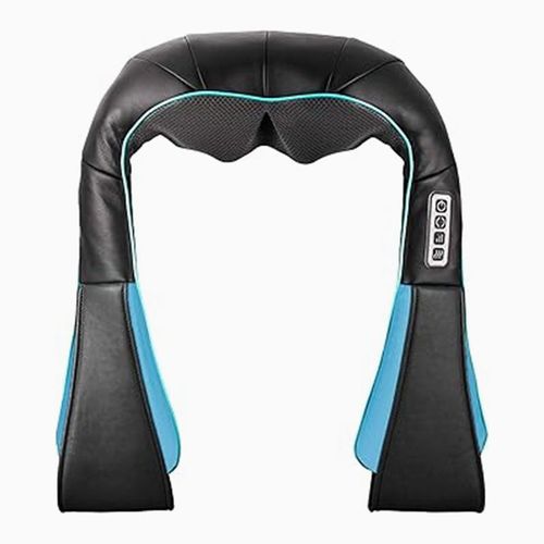 Electric Massager with Heat Deep Kneading Massage Modes Adjustable Strength for Neck Shoulders Legs Back Feet Home Office Car