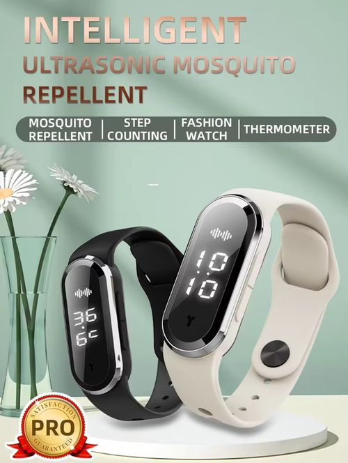 Ultrasonic Mosquito-Repelling Wristband