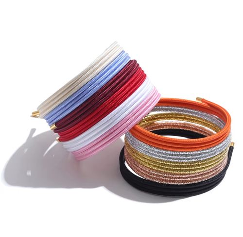 Multifunctional Magnetic Polyester Braided Bracelet—Stainless Steel Fashion Jewelry Bracelet