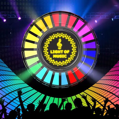 Car Aromatherapy Ambient Light with RGB Rhythm Sound-Activated Lighting