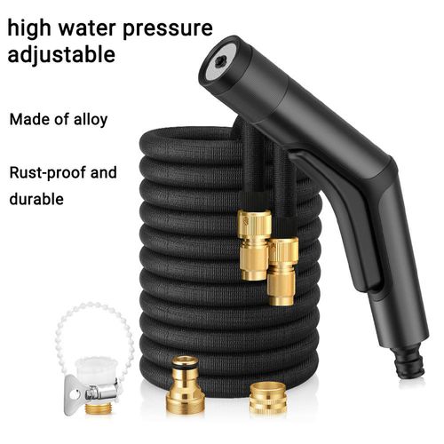High-pressure water gun for daily cleaning with foam cannon, essential for car washing