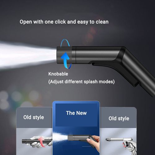 High-pressure water gun for daily cleaning with foam cannon, essential for car washing
