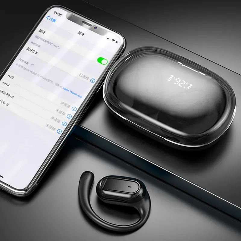 new - style over - ear Bluetooth earphones with high cost - performance, intelligent touch control, voice call function, D300 Bluetooth
