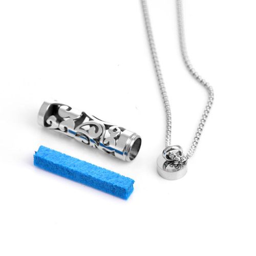 Perfume pendant necklace, essential oil diffused perfume bottle necklace